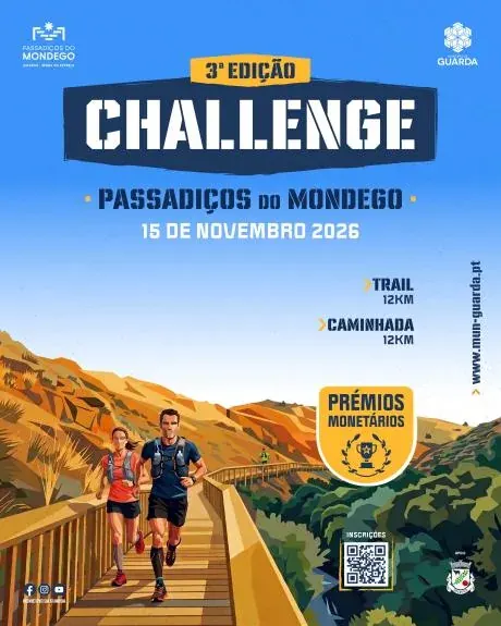 Cartaz de Challenge Passadiços do Mondego 2026