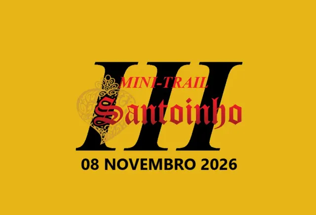 Cartaz de Mini-Trail Santoinho 2026