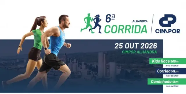 Cartaz de 6ª Corrida CIMPOR 2026